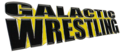 Galactic Wrestling title screen for Playstation 2